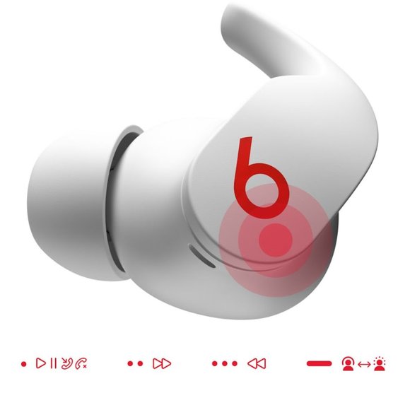 Dr. Dre Beats Fit Pro Earbuds - White - Picture 5 of 7